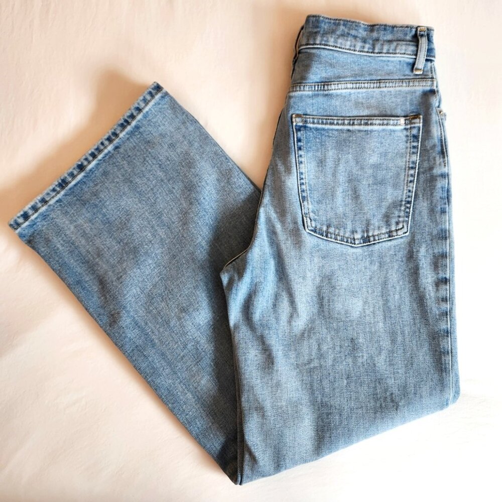 Everlane Way High Sailor Wide Leg Jean